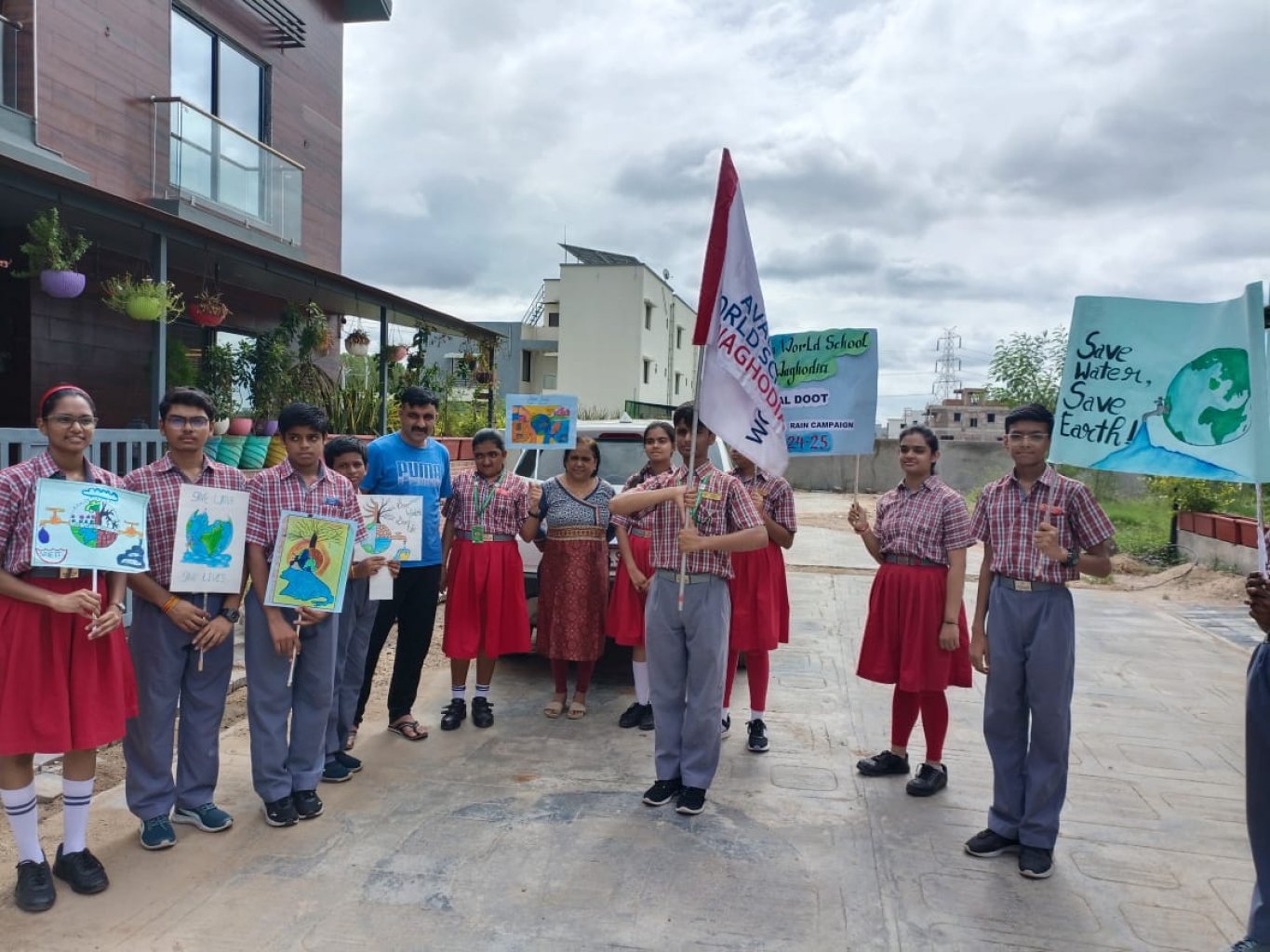  'Jal doot-Jal Shakti Abhiyaan' Campaign in the School Campus